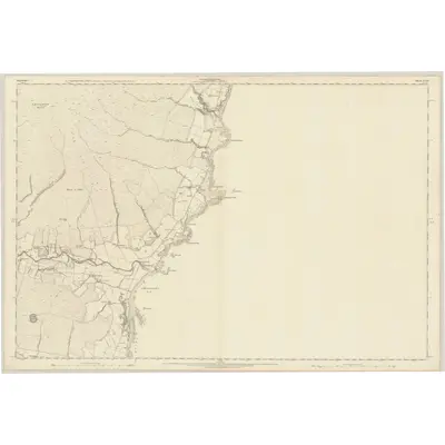 1866 Map of Argyllshire, Sheet CCLII, 1869 Print