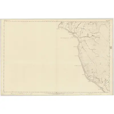 1864 Map of Argyllshire, Sheet CCLIII, 1868 Print