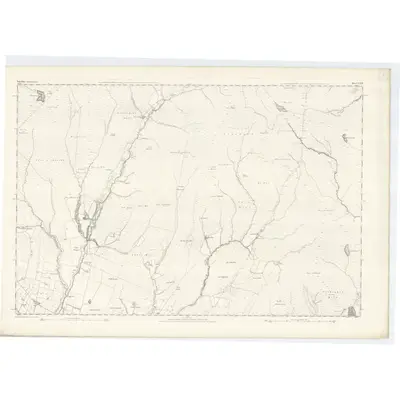 1864 Map of Argyllshire, Sheet CCLIV, 1868 Print
