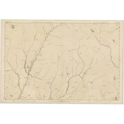 1864 Map of Argyllshire, Sheet CCLIV, 1868 Print