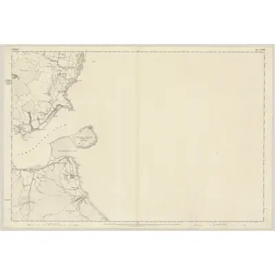 1866 Map of Argyllshire, Sheet CCLVIII, 1869 Print