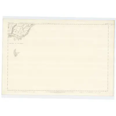 1864 Map of Argyllshire, Sheet CCLX, 1869 Print