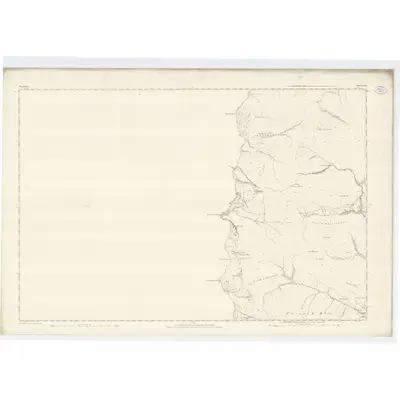 1866 Map of Argyllshire, Sheet CCLXI, 1869 Print