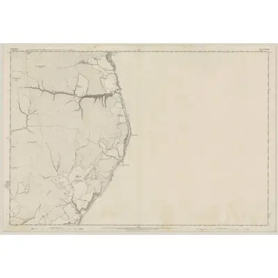 1866 Map of Argyllshire, Sheet CCLXIII, 1869 Print