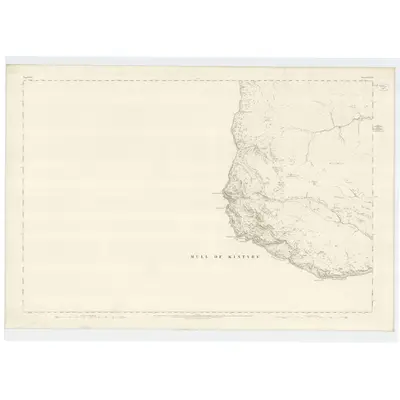 1866 Map of Argyllshire, Sheet CCLXIV, 1869 Print