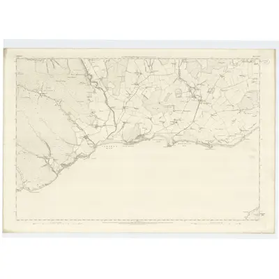 1866 Map of Argyllshire, Sheet CCLXV, 1869 Print