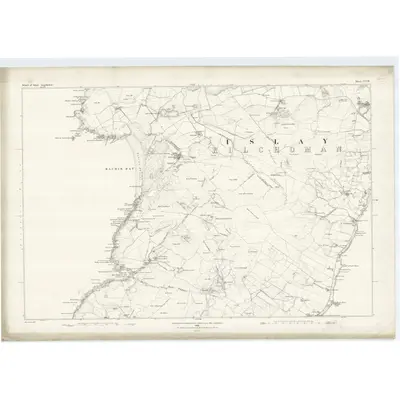1878 Map of Argyllshire, Sheet CCVII, 1882 Print
