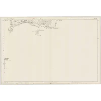 1878 Map of Argyllshire, Sheet CCX, 1881 Print