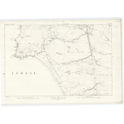 1878 Map of Argyllshire, Sheet CCXIX, 1882 Print