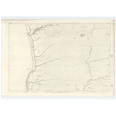 1867 Map of Argyllshire, Sheet CCXLVI, 1869 Print