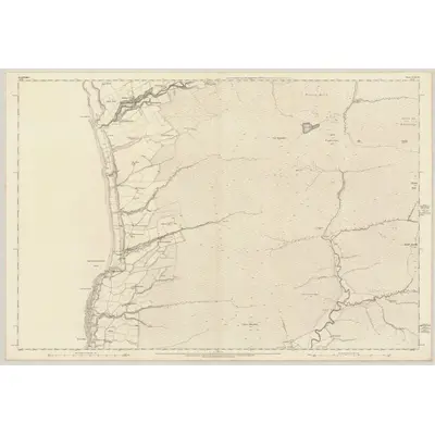 1867 Map of Argyllshire, Sheet CCXLVI, 1869 Print