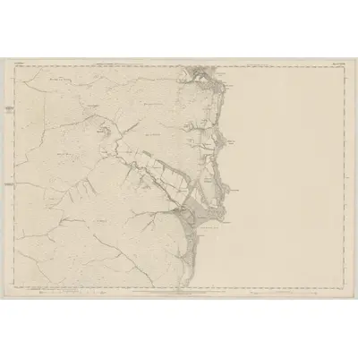 1867 Map of Argyllshire, Sheet CCXLVII, 1869 Print