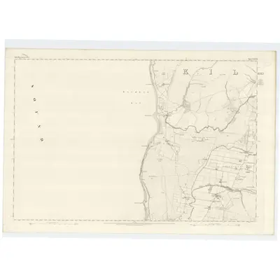 1864 Map of Argyllshire, Sheet CCXLVIII, 1869 Print