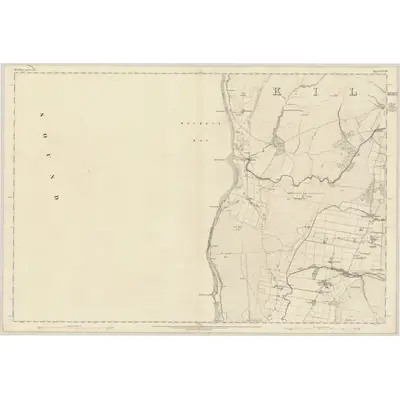1864 Map of Argyllshire, Sheet CCXLVIII, 1869 Print