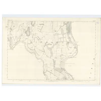 1863 Map of Argyllshire, Sheet CCXV, 1869 Print