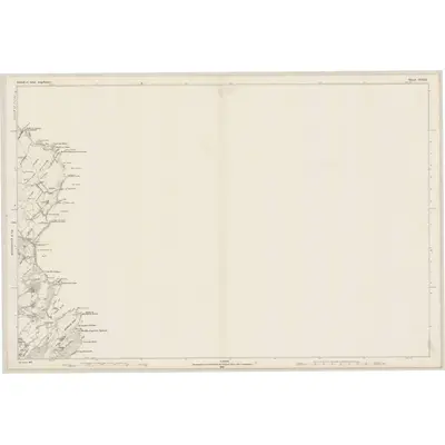 1878 Map of Argyllshire, Sheet CCXXI, 1881 Print
