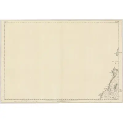 1869 Map of Argyllshire, Sheet CCXXII, 1873 Print