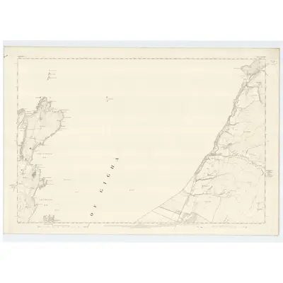1867 Map of Argyllshire, Sheet CCXXIII, 1873 Print
