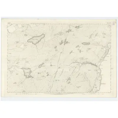 1867 Map of Argyllshire, Sheet CCXXIV, 1870 Print
