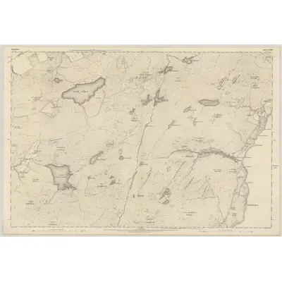 1867 Map of Argyllshire, Sheet CCXXIV, 1870 Print