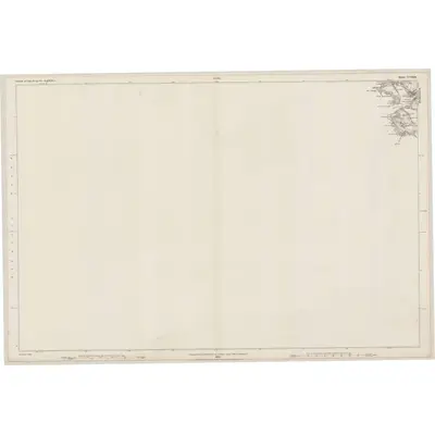 1876 Map of Argyllshire, Sheet CCXXIX, 1882 Print