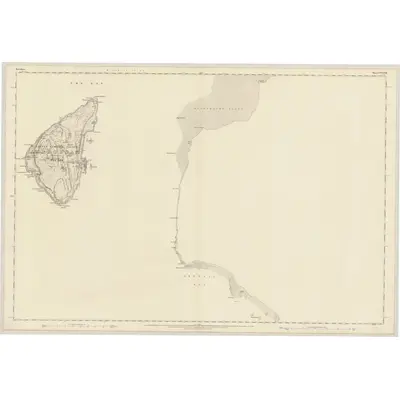 1856 Map of Argyllshire, Sheet CCXXVIII, 1869 Print