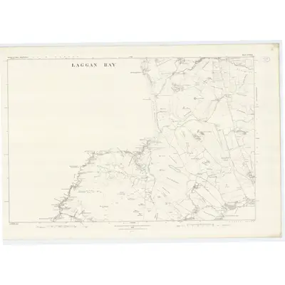 1878 Map of Argyllshire, Sheet CCXXXI, 1882 Print