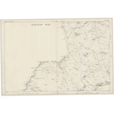 1878 Map of Argyllshire, Sheet CCXXXI, 1882 Print