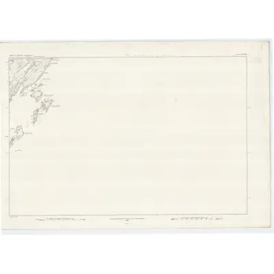 1878 Map of Argyllshire, Sheet CCXXXIII, 1881 Print