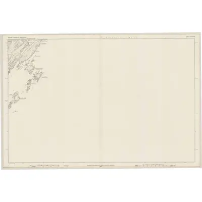 1878 Map of Argyllshire, Sheet CCXXXIII, 1881 Print