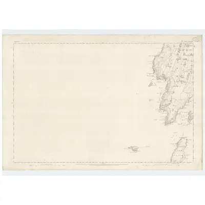 1869 Map of Argyllshire, Sheet CCXXXIV (with inset CCXL), 1872 Print