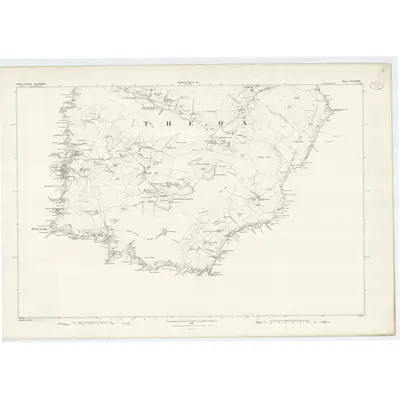 1878 Map of Argyllshire, Sheet CCXXXIX, 1882 Print