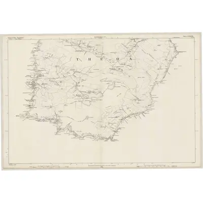 1878 Map of Argyllshire, Sheet CCXXXIX, 1882 Print