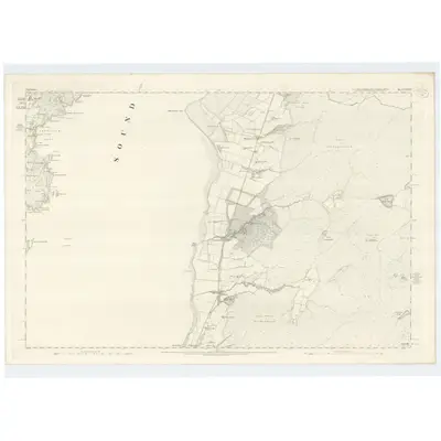 1867 Map of Argyllshire, Sheet CCXXXV, 1870 Print