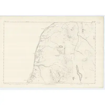1864 Map of Argyllshire, Sheet CCXXXVII, 1869 Print