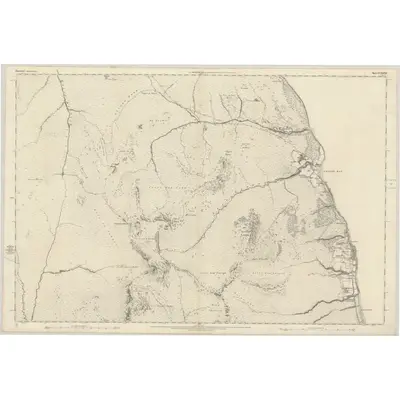 1864 Map of Argyllshire, Sheet CCXXXVIII, 1869 Print