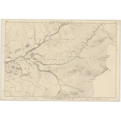 1870 Map of Argyllshire, Sheet CII, 1874 Print