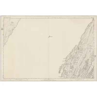 1865 Map of Argyllshire, Sheet CLIX, 1880 Print