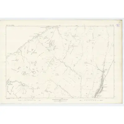 1878 Map of Argyllshire, Sheet CLVIII, 1881 Print