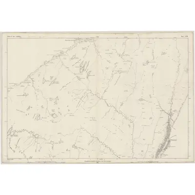 1878 Map of Argyllshire, Sheet CLVIII, 1881 Print
