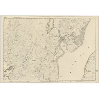 1866 Map of Argyllshire, Sheet CLXI, 1873 Print