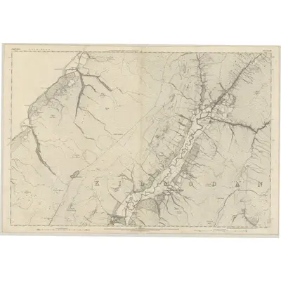 1866 Map of Argyllshire, Sheet CLXII, 1869 Print