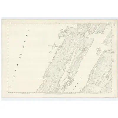 1869 Map of Argyllshire, Sheet CLXIX, 1873 Print