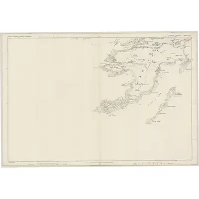 1878 Map of Argyllshire, Sheet CLXV, 1881 Print