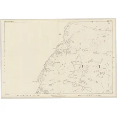 1878 Map of Argyllshire, Sheet CLXVII, 1881 Print