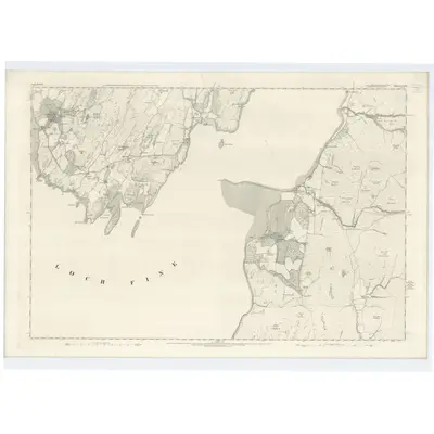 1865 Map of Argyllshire, Sheet CLXXI, 1873 Print