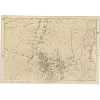 1866 Map of Argyllshire, Sheet CLXXII, 1869 Print
