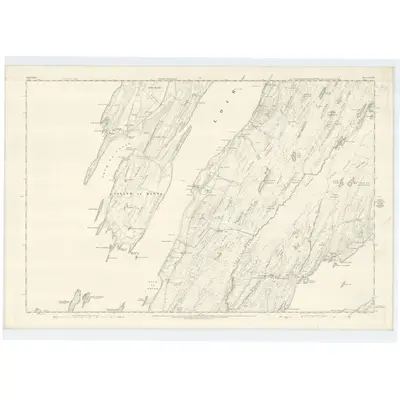 1869 Map of Argyllshire, Sheet CLXXIX, 1873 Print