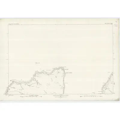 1878 Map of Argyllshire, Sheet CLXXV & CLXXVI, 1881 Print