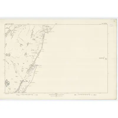 1878 Map of Argyllshire, Sheet CLXXVIII, 1881 Print